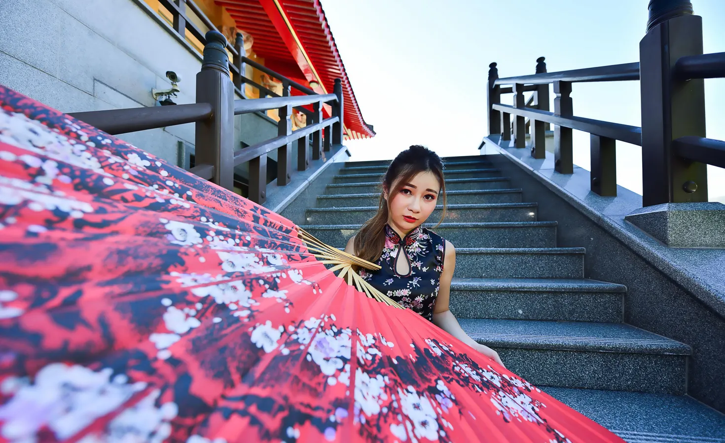 [Mzsock] NO.209 Chen Yingrong short cheongsam high heels beautiful legs street photography#[58P]-42