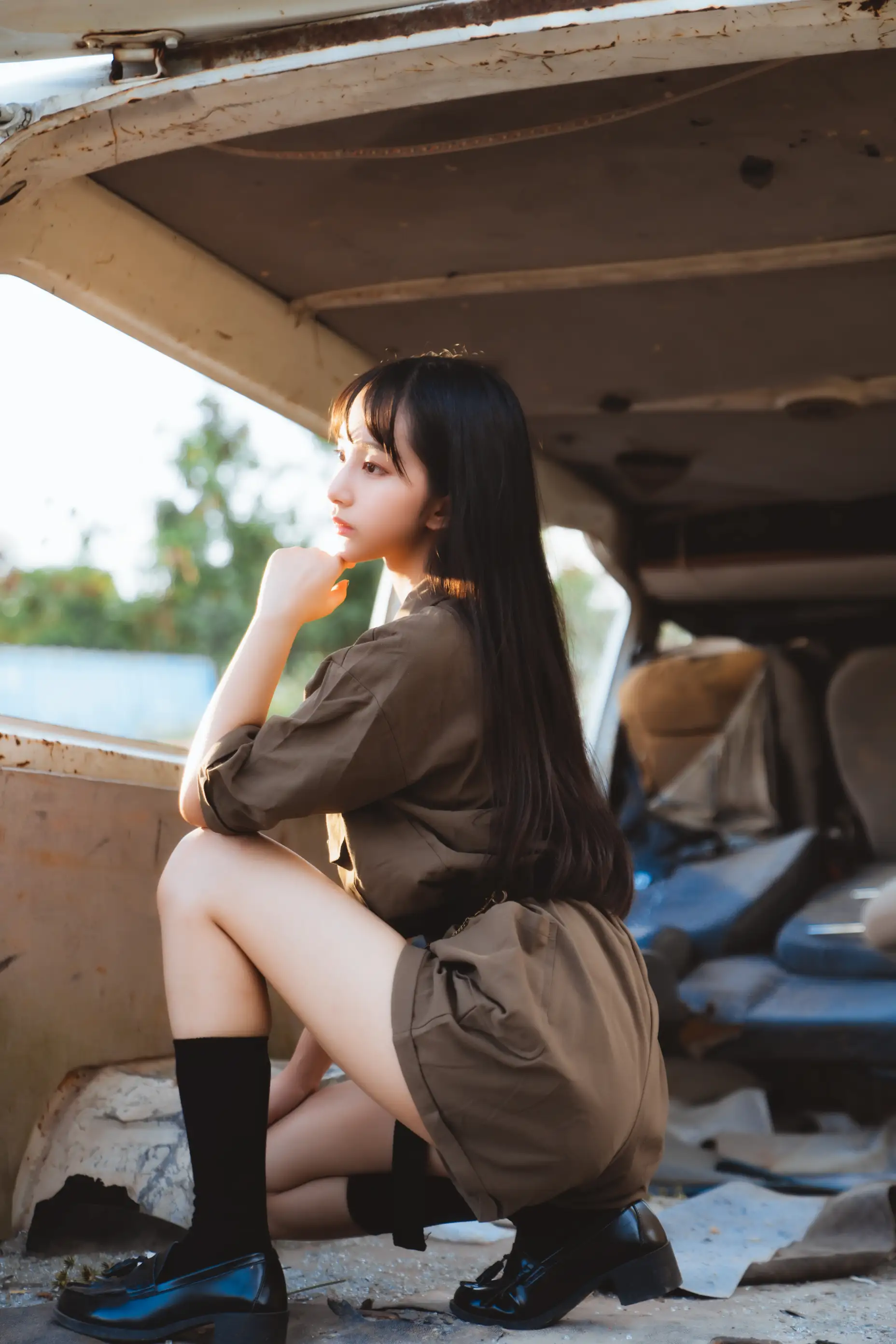 [YITUYU] 2022.05.23 Vol.0959 – Abandoned Car Park Lu Lu Yu Luo Zi#[31P]-7